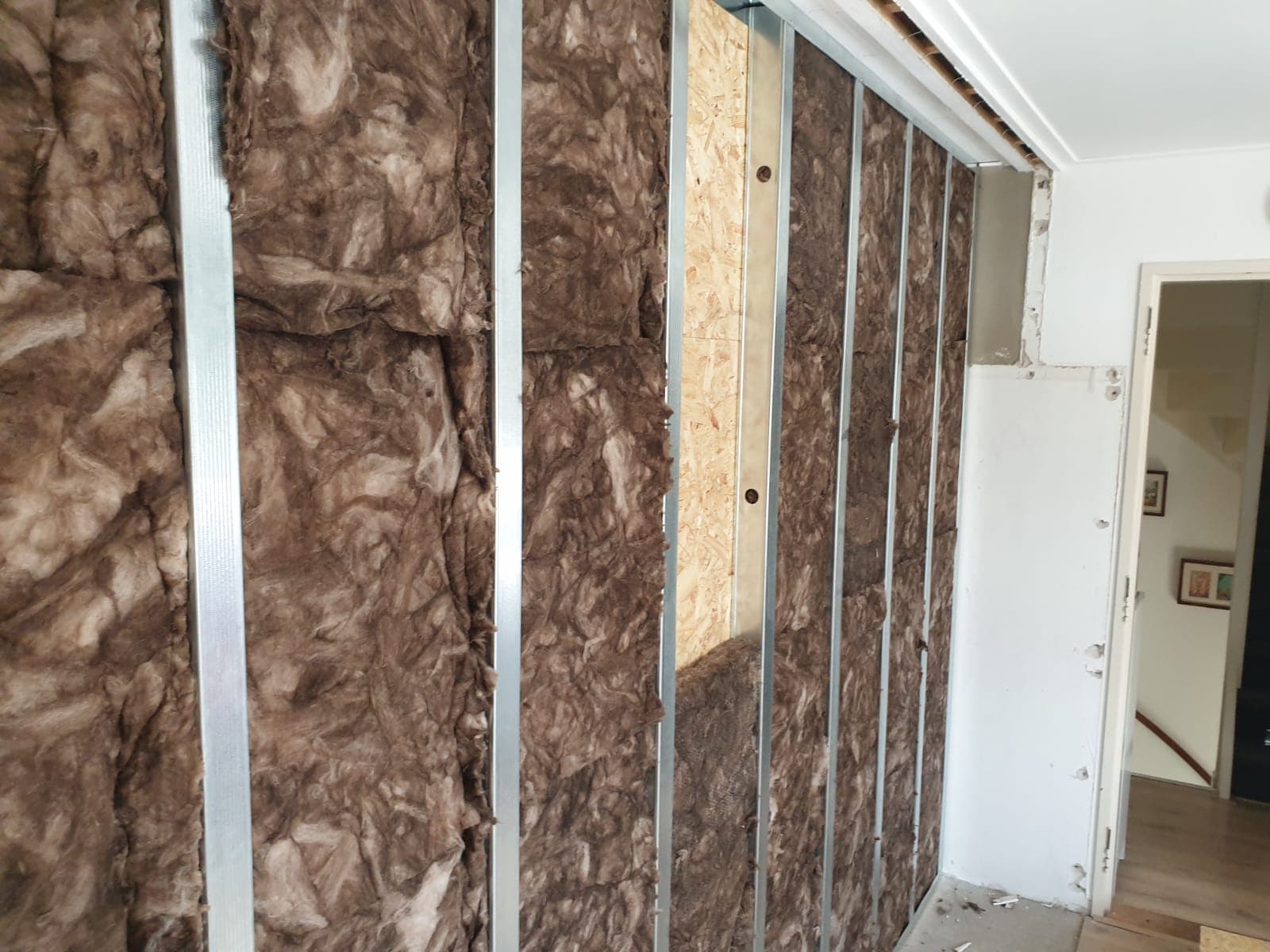 Scheidingswand isolatie