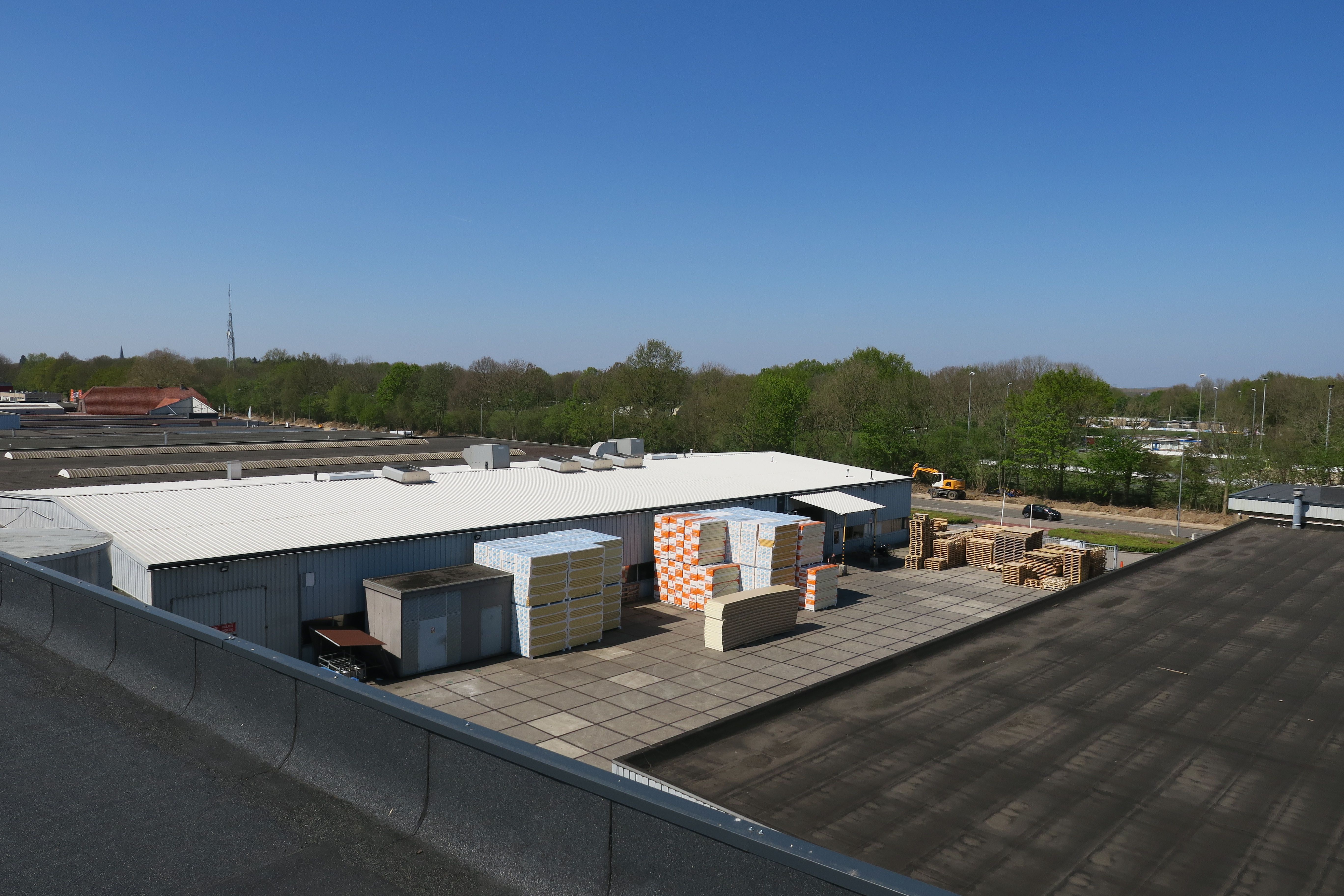 Geen dampremmende folie bij bitumen of EPDM Geen dampremmende folie bij bitumen of EPDM